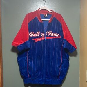 Vintage Rosso Ruggi "Hall of Fame" Velour Streetwear Jacket - Size 2XL